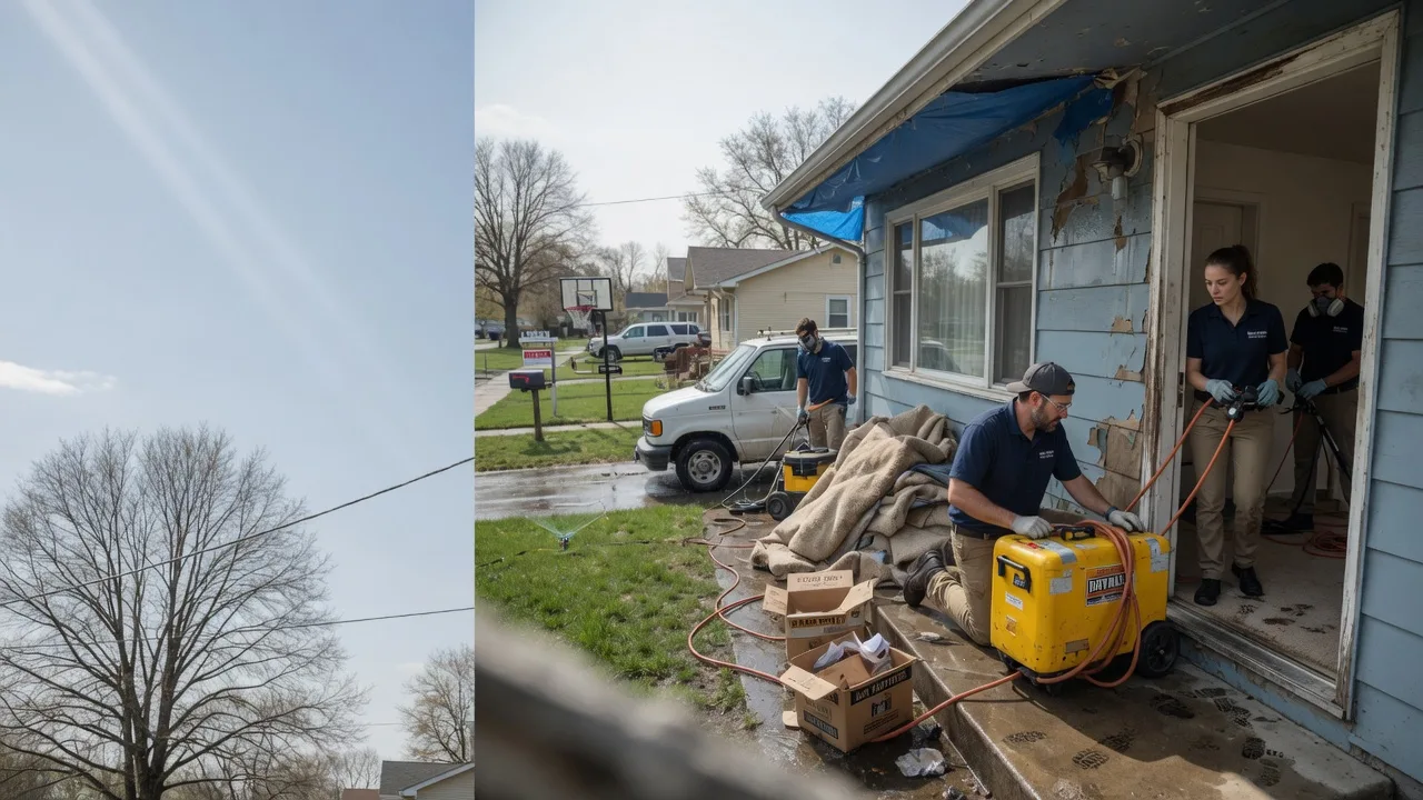 Basement Flood Cleanup in Hamburg, MI near me
